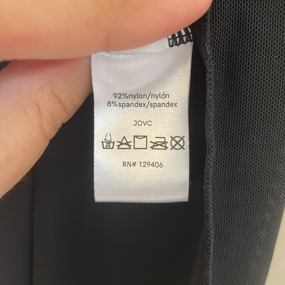 Venus Black Maxi Sheer Lace Mesh Slip Dress Size Large - Picture 6 of 7